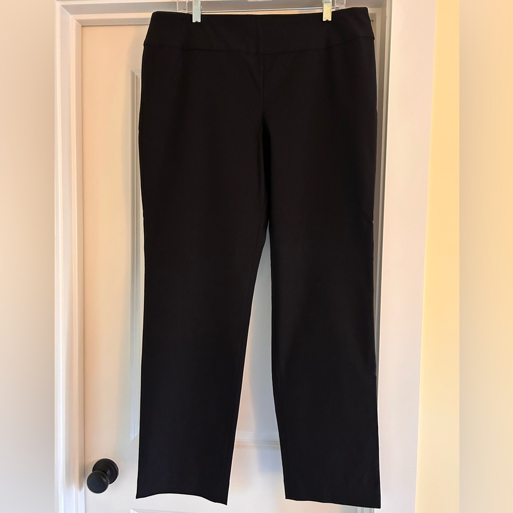 NIC+ZOE Black Pull on Trousers